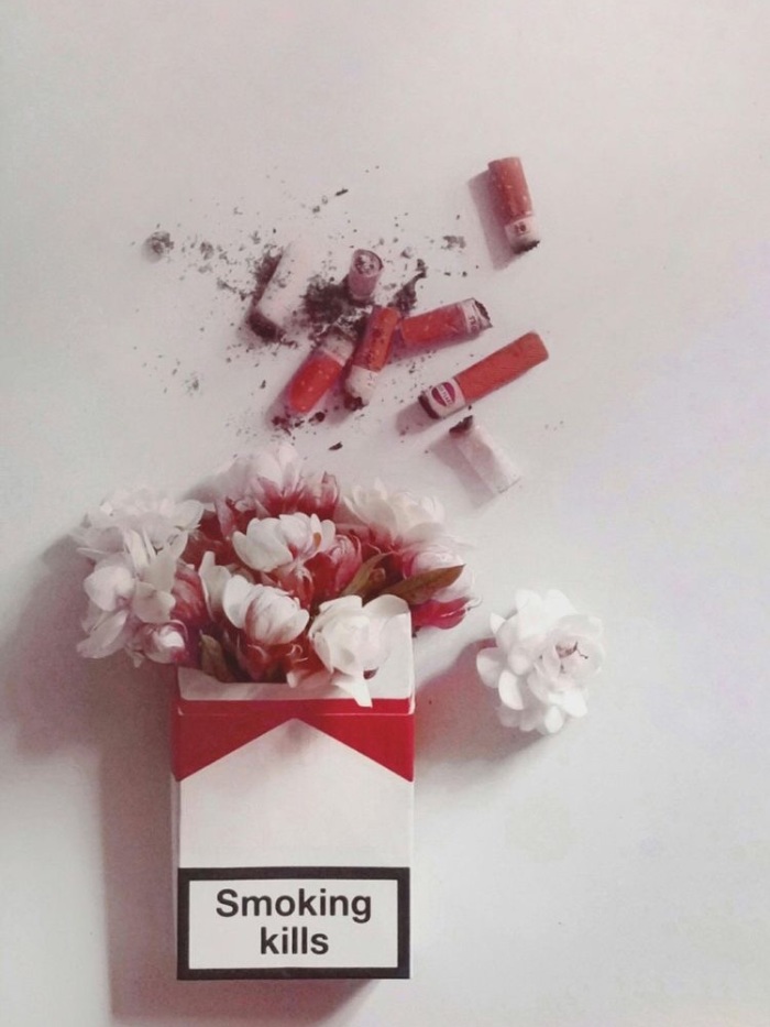 strawberry and cigarettes